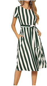 Midi Belt Dress